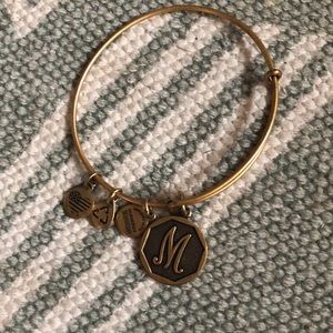 Alex & Ani “M” bracelet